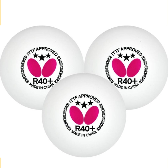 Professional Butterfly Ping Pong Balls ITTF Approved - Picture 6 of 8